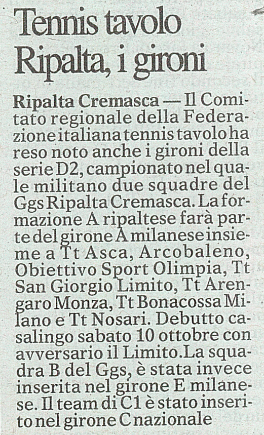 Clic e leggi l'articolo