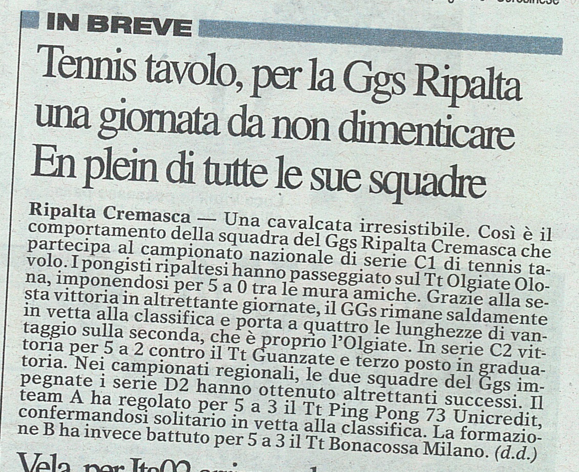 Clic e leggi l'articolo