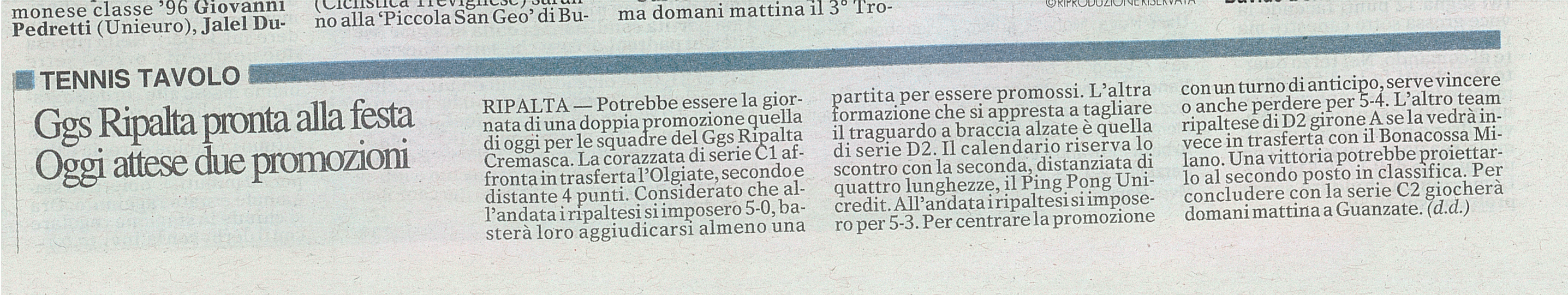 Clic e leggi l'articolo