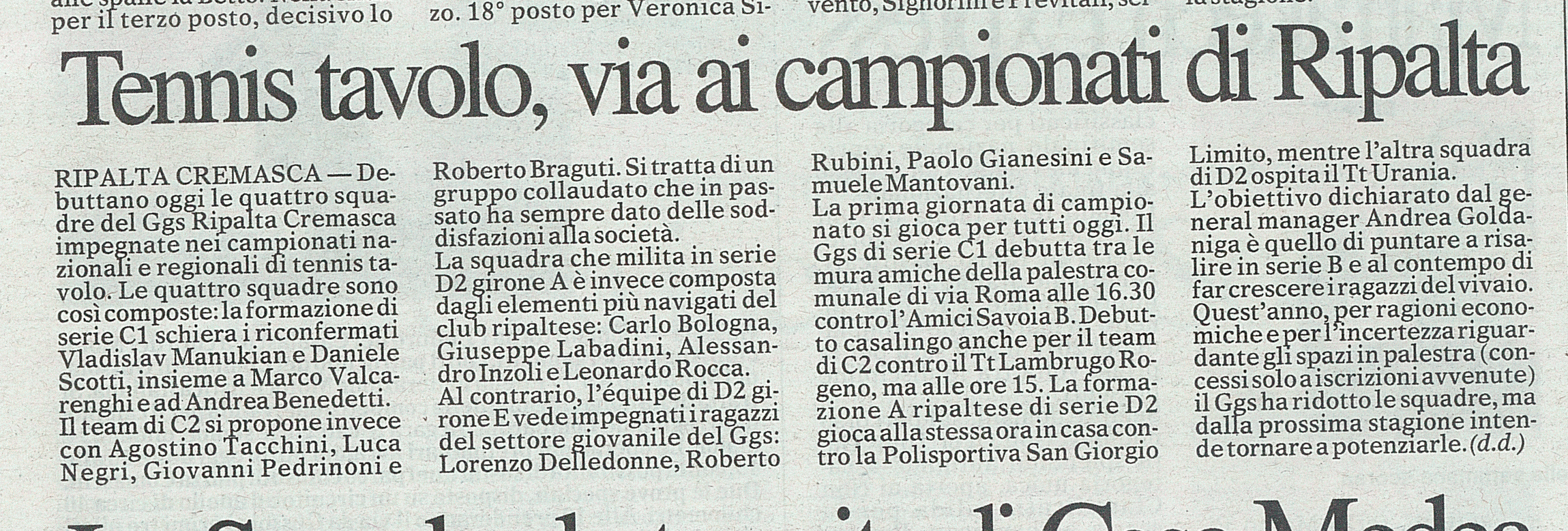 Clic e leggi l'articolo