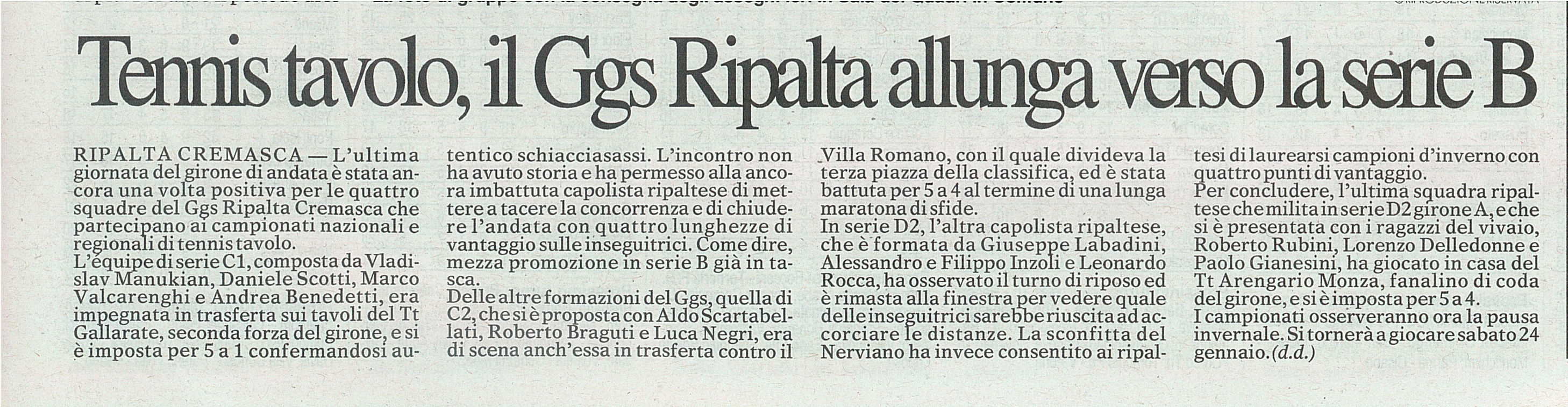 Clic e leggi l'articolo