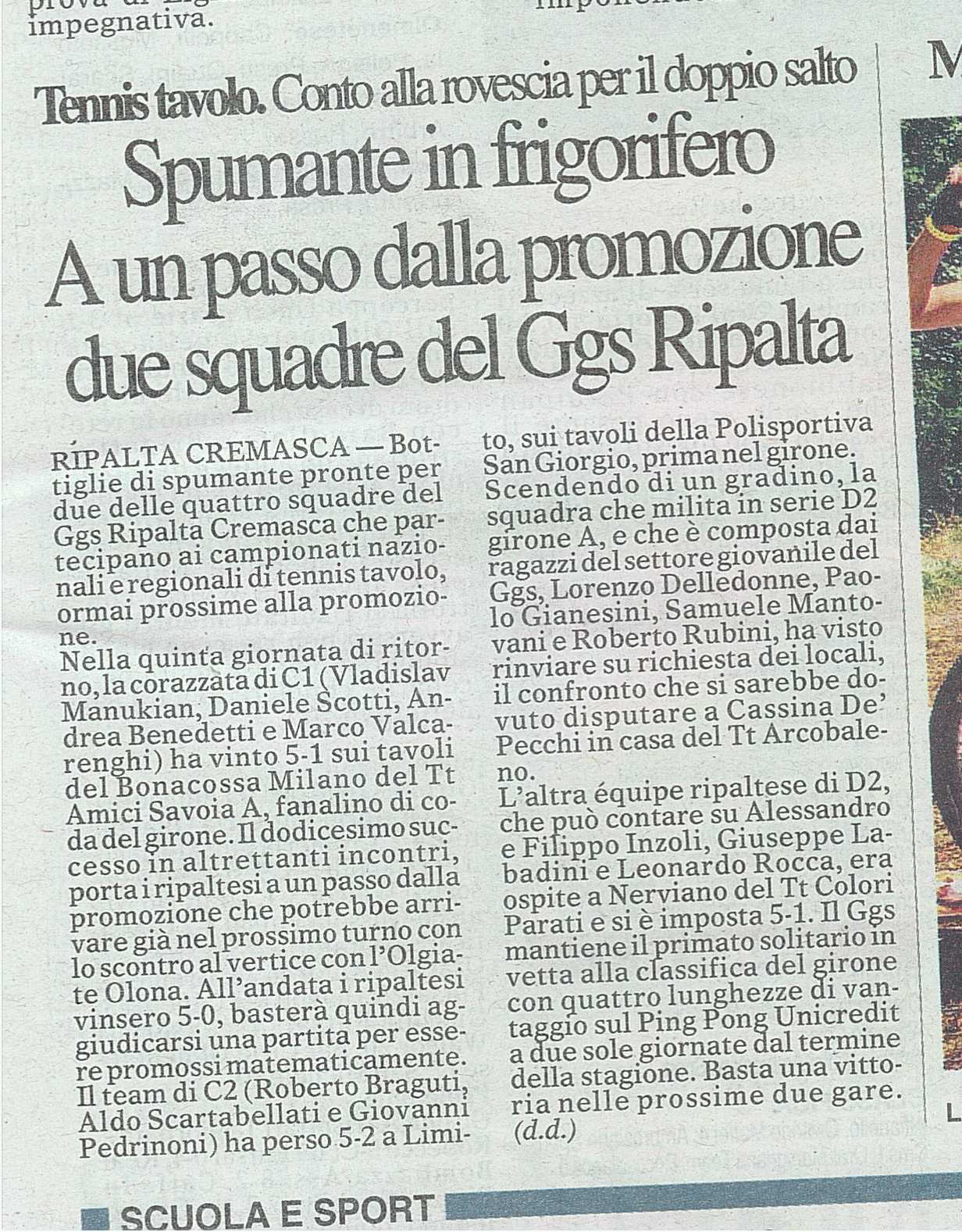 Clic e leggi l'articolo