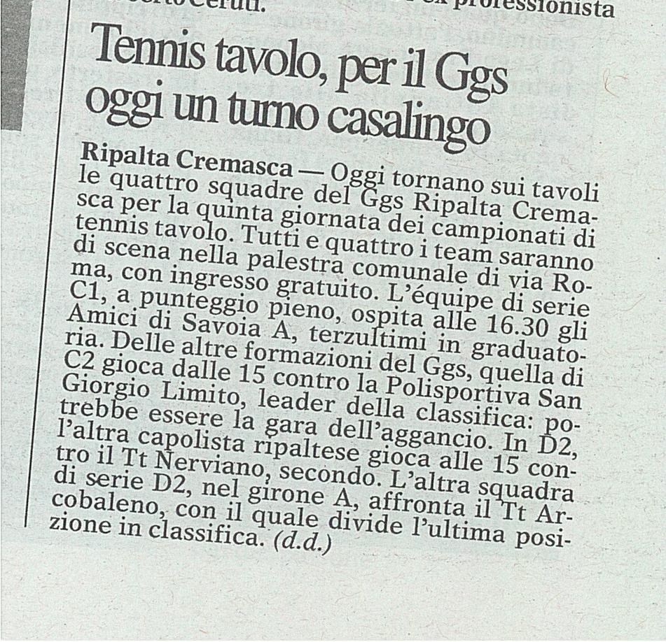 Clic e leggi l'articolo