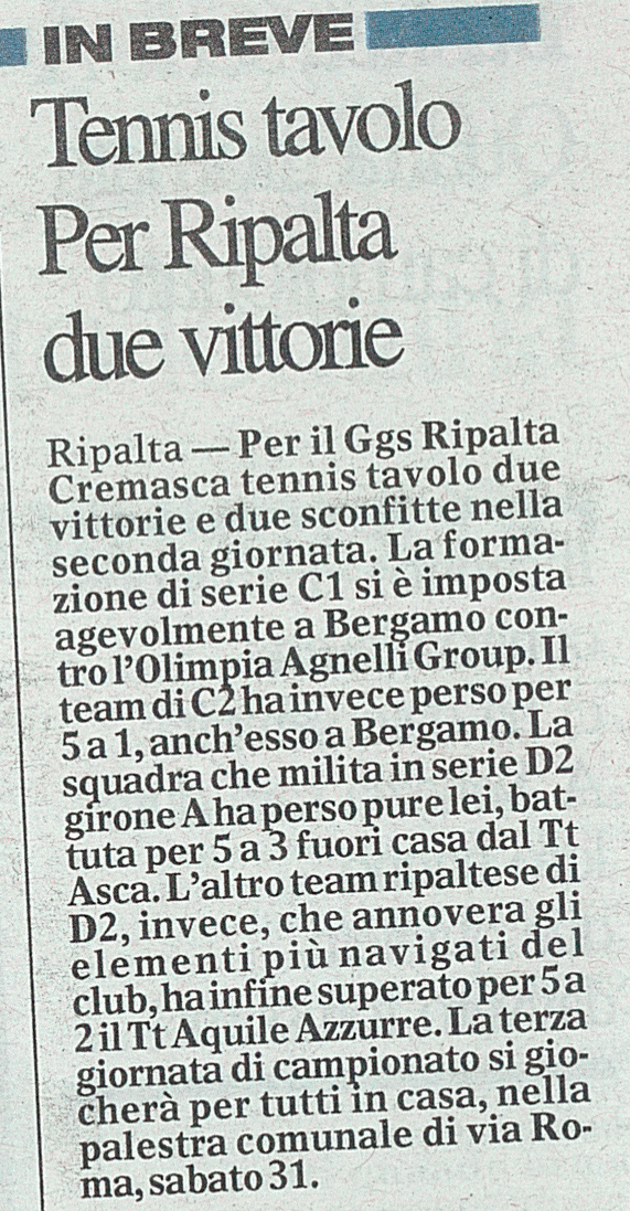 Clic e leggi l'articolo