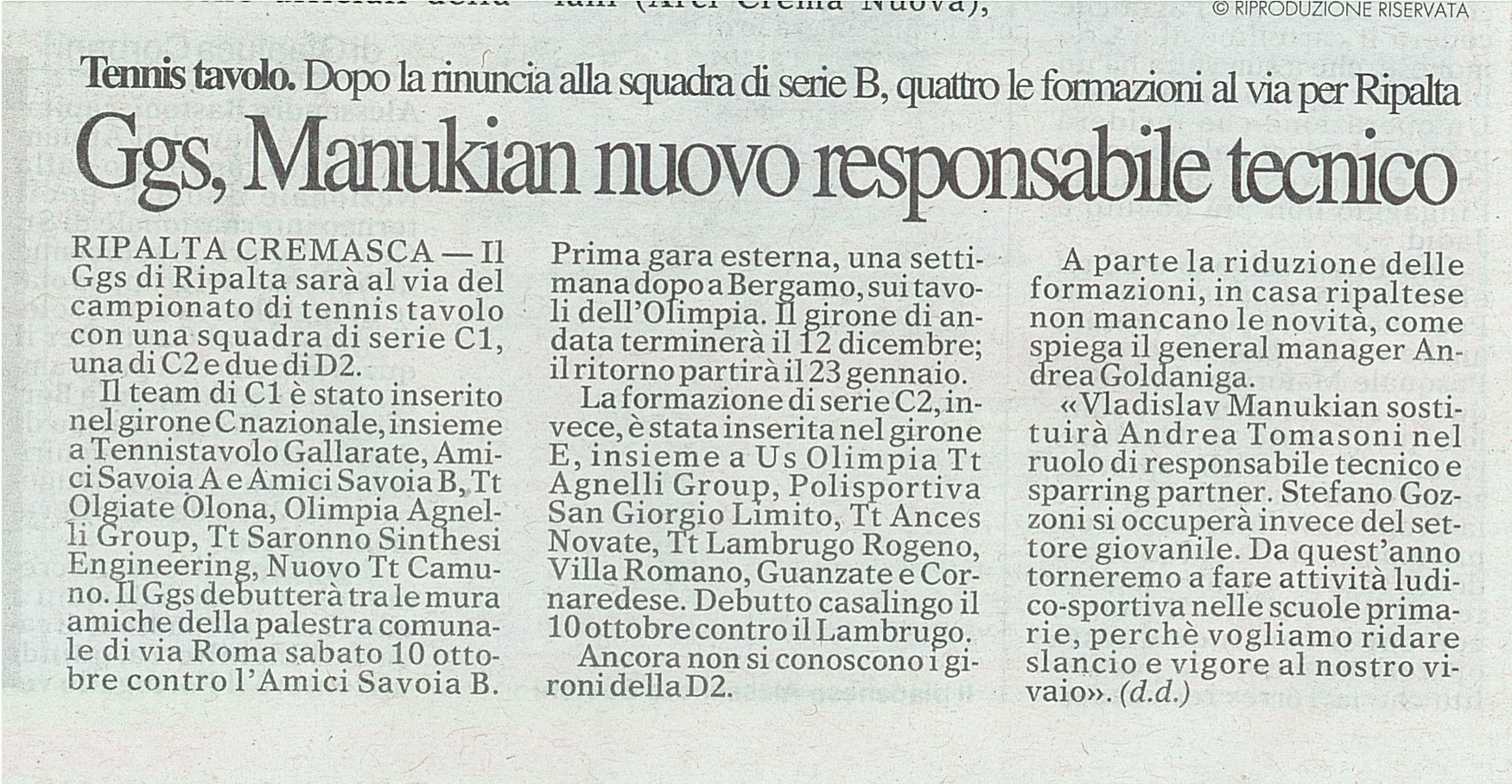 Clic e leggi l'articolo