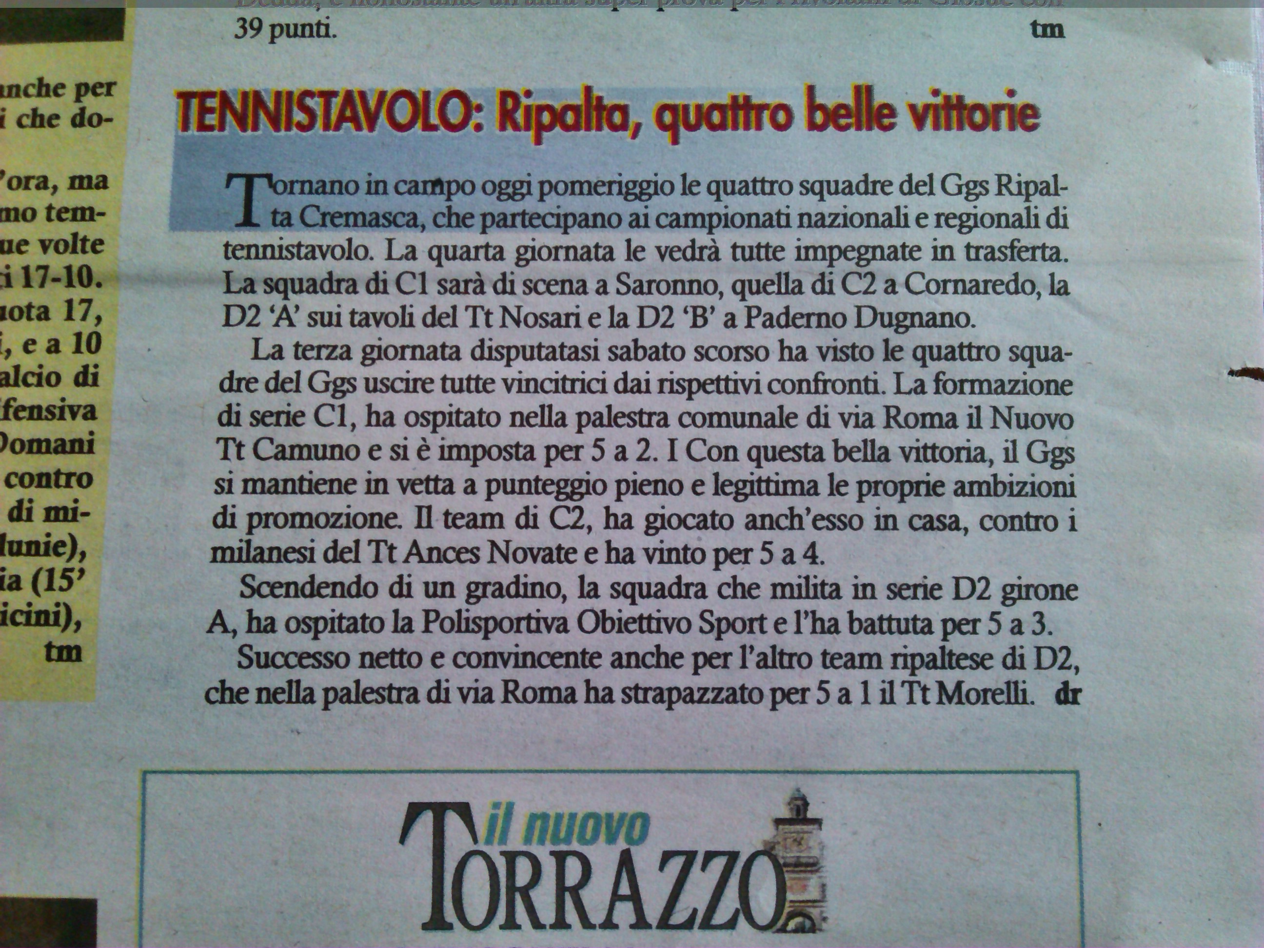 Clic e leggi l'articolo