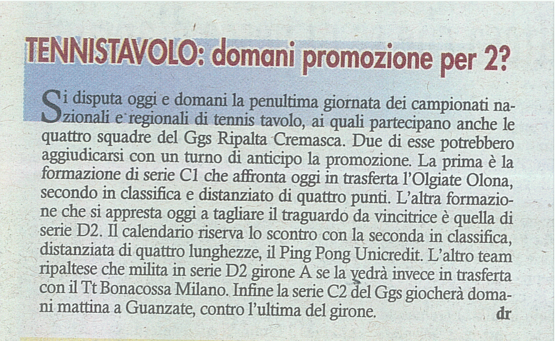 Clic e leggi l'articolo
