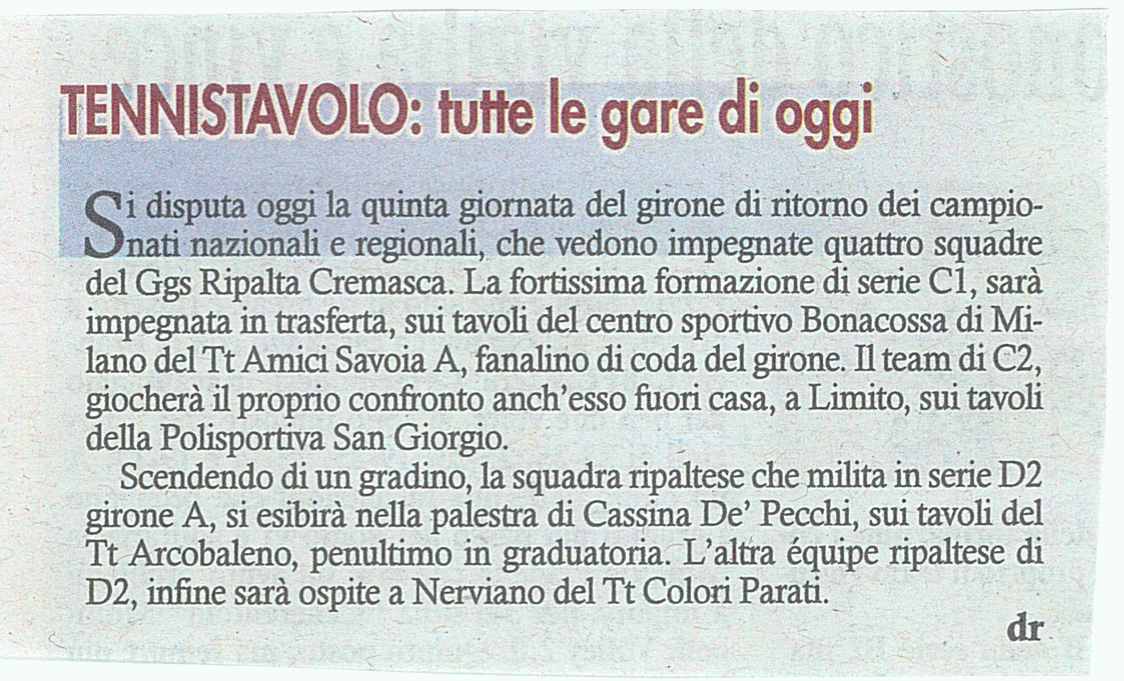 Clic e leggi l'articolo
