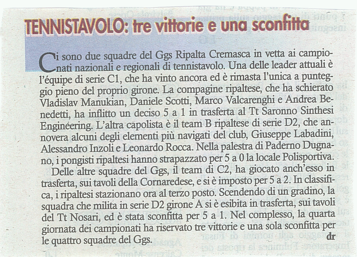 Clic e leggi l'articolo